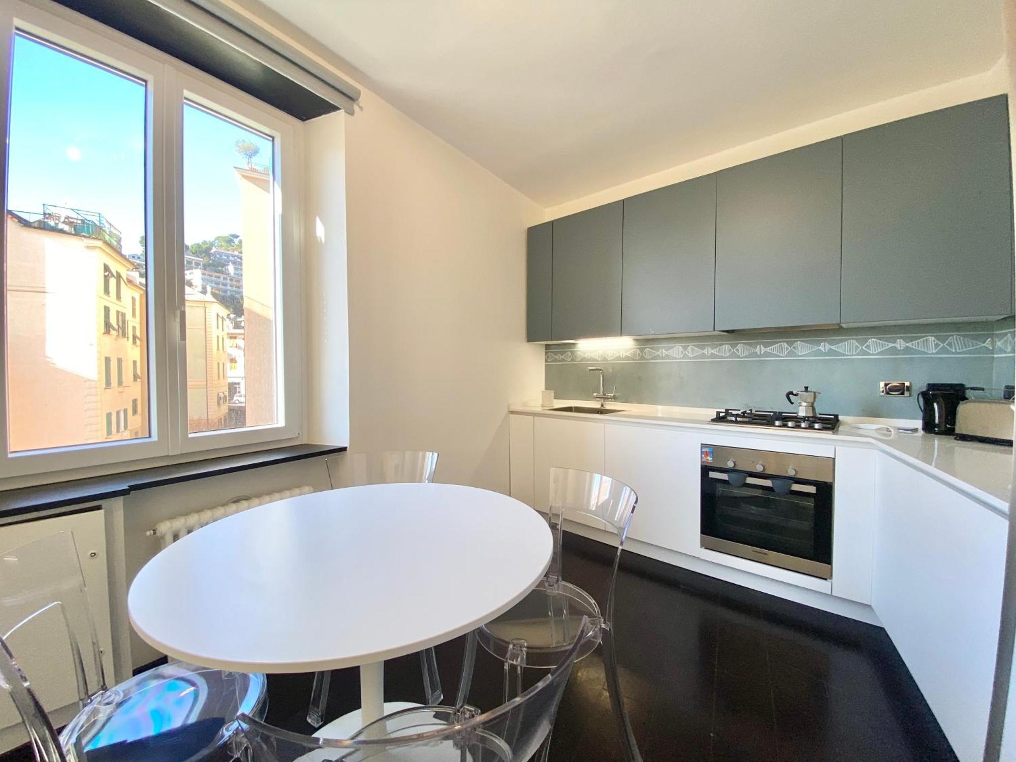 Casaviva - Modern Lively Trilo In Genova Nervi Apartment Luaran gambar