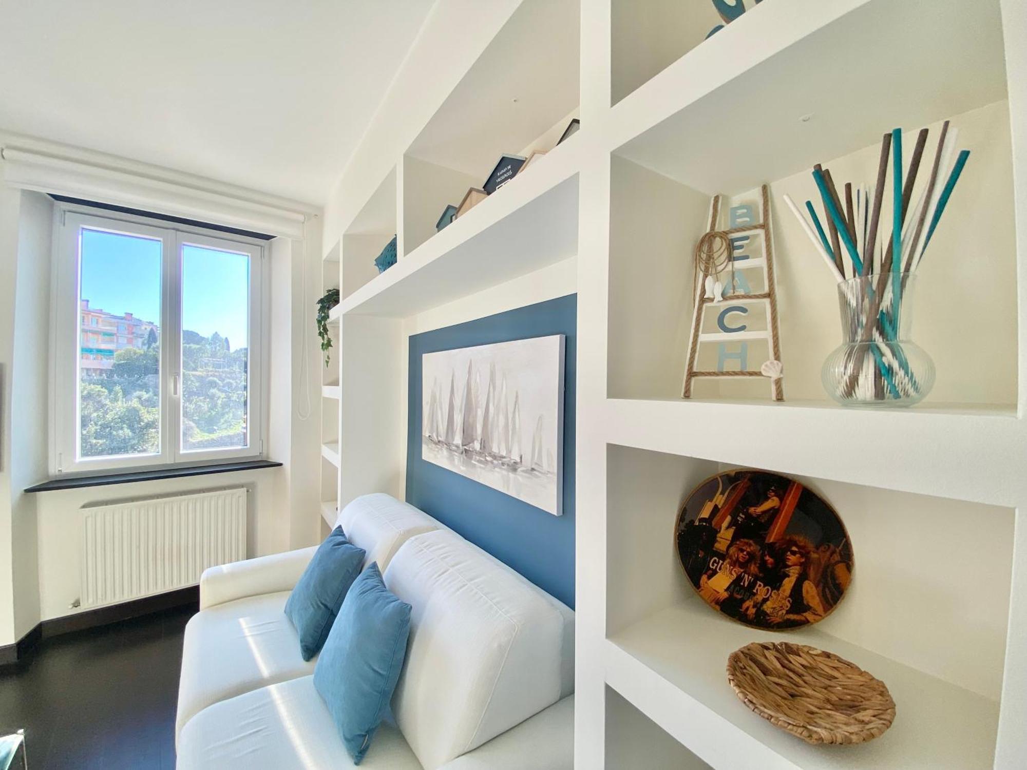 Casaviva - Modern Lively Trilo In Genova Nervi Apartment Luaran gambar